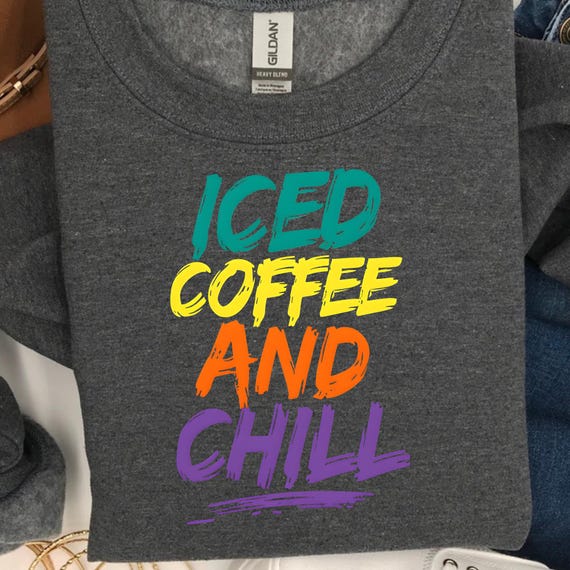 Distressed Graffiti Coffee Lover Sweatshirt,Retro Gift for Coffee Lovers,Unique Hipster Crewneck Sweater, Retro Barista Pullover gift