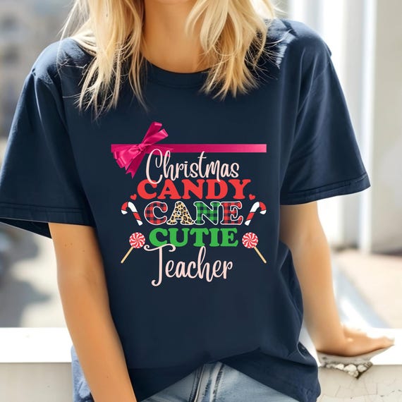 Teacher Xmas Shirt Teacher Xmas Gift,Xmas Teacher Shirt Merry Christmas Tee, Teacher Santa Shirt Xmas Coffee Teacher, Teacher Holiday Tee