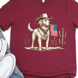 Patriotic Dog Dad T-Shirt: USA Flag, Dog Lover Gift