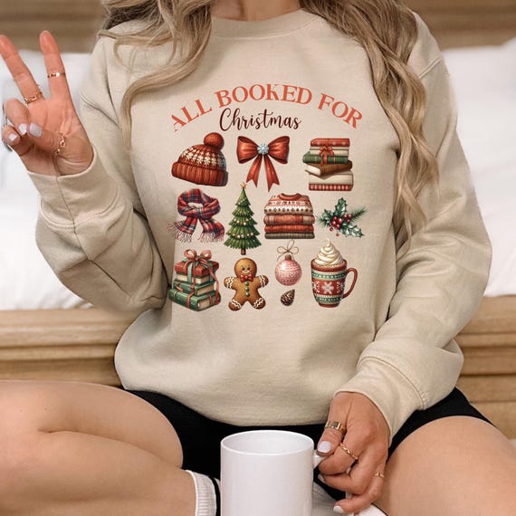 Christmas Book Tree, Book Lover Shirt, Christmas Bookish, Christmas Teacher, Christmas Book Shirt Christmas Sweatshirt, Book Lover Christmas
