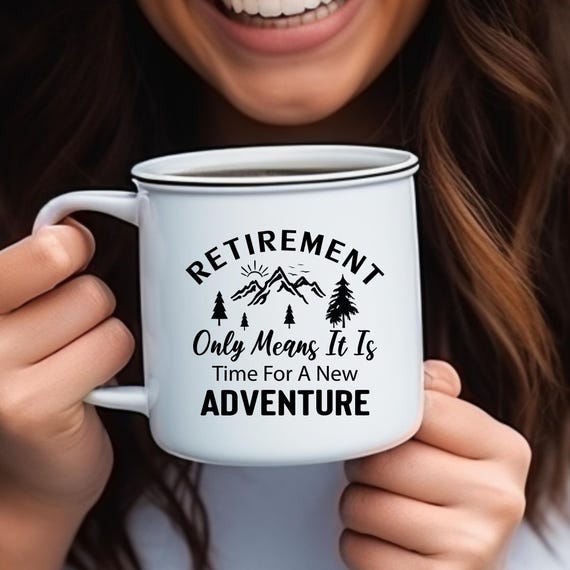Enamel Camp Mug, Metal Camping Mug, Mountain Mugs, Camp Mug Mountain,  Campfire Mugs, Funny Camp Mugs, ADVENTURE Enamel Mug