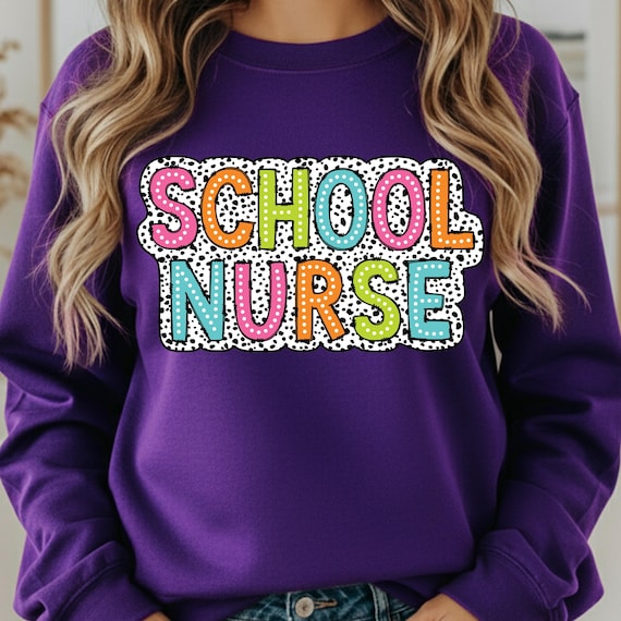Retro School Nurse Shirt for Healthcare Heroes, Nurse Appreciation Tee, Gift for School Nurses