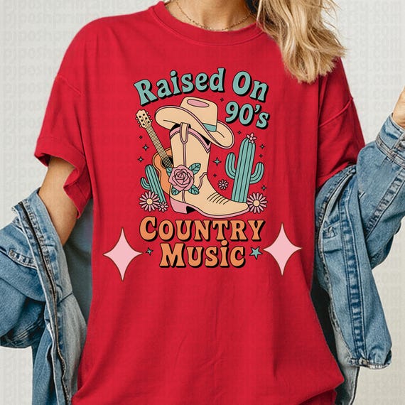 90s Country Music T-Shirt, Retro Fan Gift