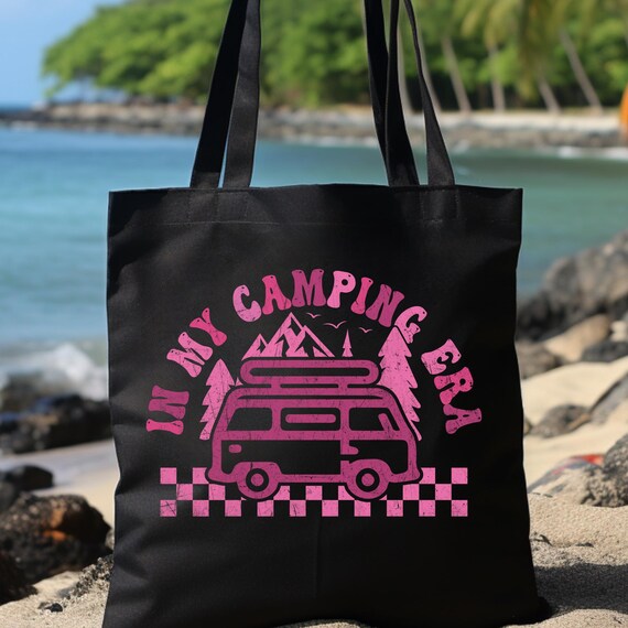 Camper Tote Bag Nature Lover Gift,Canvas Tote Bag Gifts For Campers, Nature Lover Tote  Nature Lover Bag, Travel Tote Bag Camp Life Tote Bag