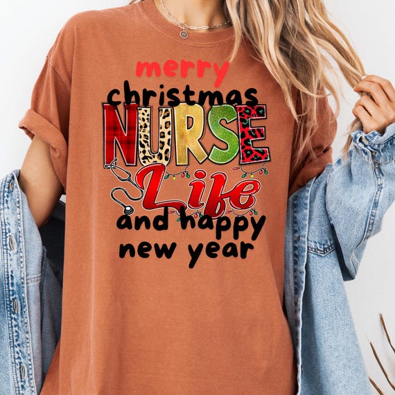 Nurse Appreciation, Some Days I Merry Christmas Nurse Life, Nurse Life Shirt, Nurse Life Vibes, Gift Mom Sister, Nursing School Shirt,