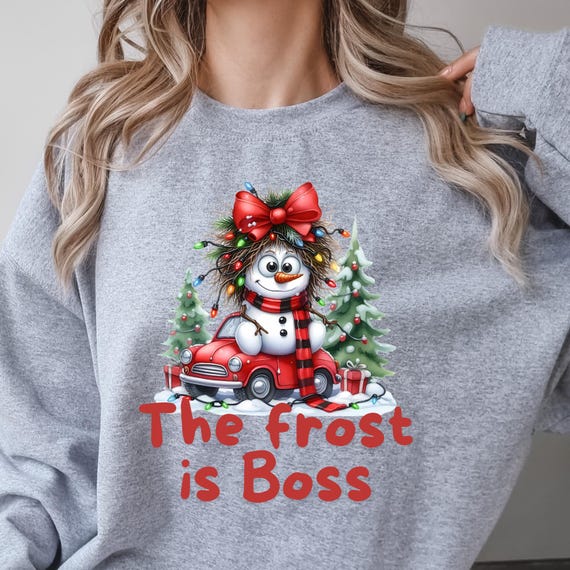 Funny Snowgirl  Sweatshirt,  Snowgirl Sweatshirt Family Christmas shirt, Christmas Gift Funny Christmas gift, Matching Merry Christmas shirt