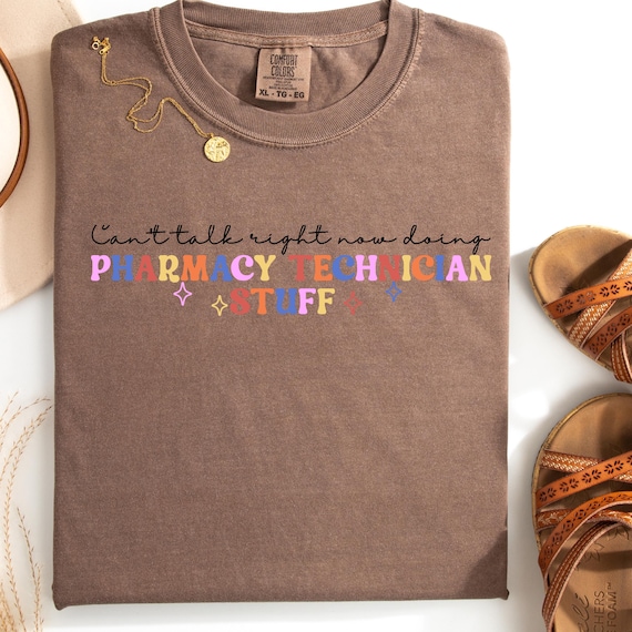 Pharmacy Technician Shirt for Medical Workers, Healthcare Tee, Gift for Pharmacists