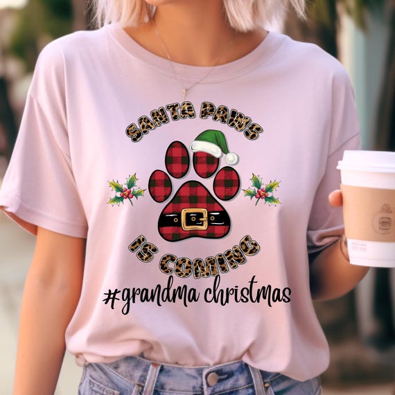 Xmas Grandma Shirt Xmas dog shirt,  Xmas shirt for Grandma Gift For Grandma  ,  Grandma Xmas Shirts Grandma Xmas dog , Xmas Grandma Gift