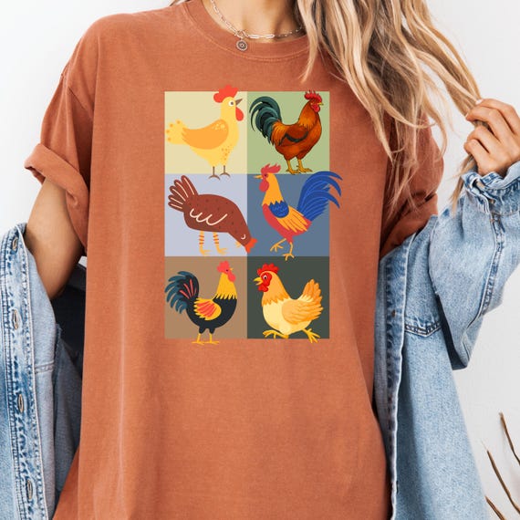 Chicken Lover Shirt: Farm Animal Tee for Poultry Enthusiasts
