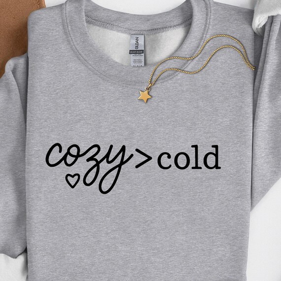 Cozy Weather Shirt, Winter Comfort Shirt for Cold Days