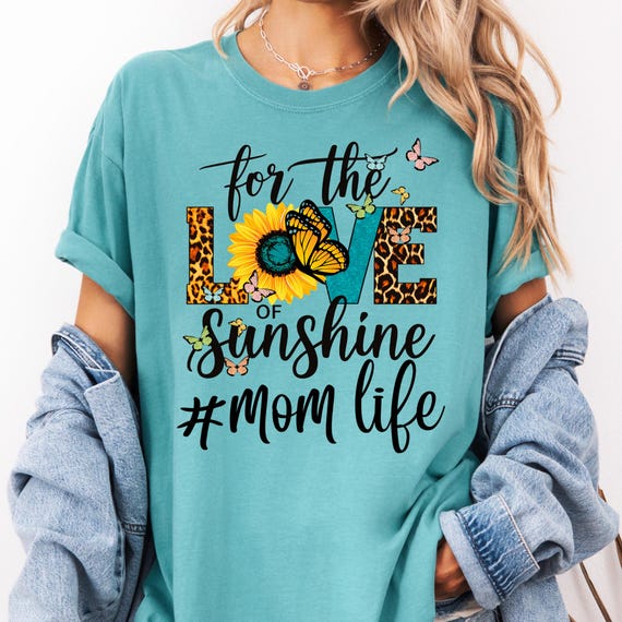 Sunflower Mom Shirt  Mom Life shirt,  Sunflower Mama Shirt Mom Sunflower,   Cute Mom Shirt Birthday Gift Mom,  Gift For Her New Mom Shirt