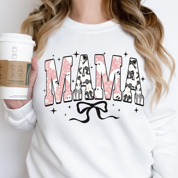 Mama Shirt, Cute shirt for Gift Lovers, Present Themed Shirt, Bow Mama Gift, Stylish Mama shirt, Perfect Mama Shirt for Women Gift