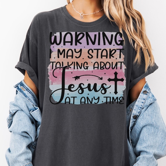Christian Faith Shirt, Jesus Talk Tee for Believers, Religious Gift, Faith-Based T-Shirt, Christian Shirt for Devotees, Shirt Gift