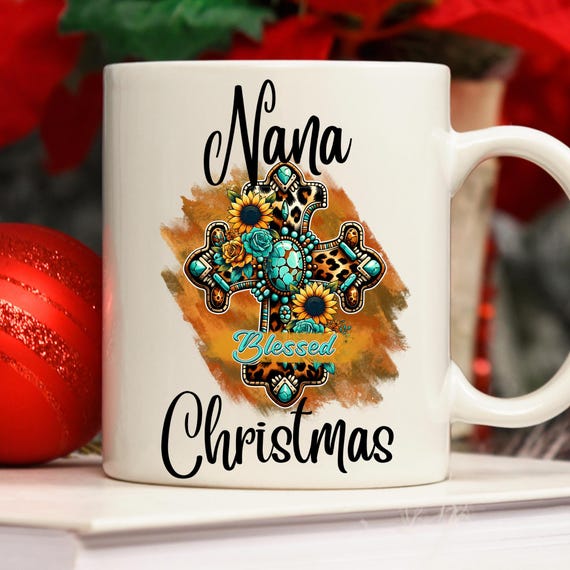 Nana Faith gift Christian Coffee Mug,  Nana Faith Mug Jesus Coffee Mug,  Bible Faith Mug Religious Coffee Cup,  Nana Xmas gift,NanaFaith mug