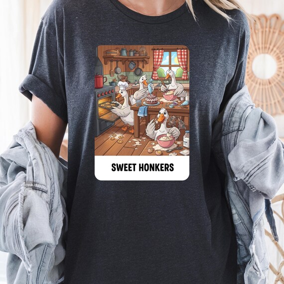 Funny Goose Chef T-Shirt: Animal Lover Gift