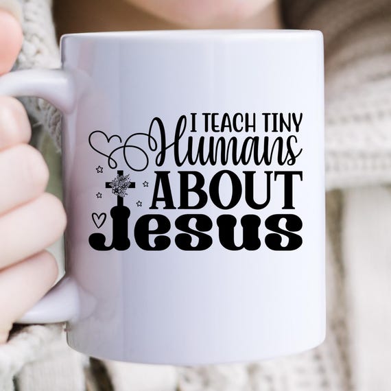 Sunday School Mug Teacher Appreciation, Christian Teacher Sunday School Gift, Gift For Teacher Church Coffee Mug,  Teacher Coffee Cup