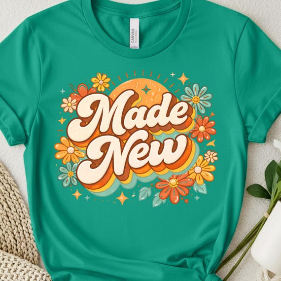 Retro Religious Graphic Tee | Christian Faith Vintage Design