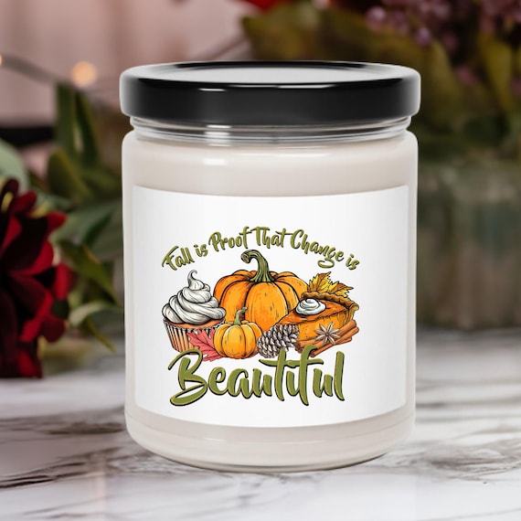Apple Spice Candle Fall gift Candle,Halloween Decor Fall Scented Candle,Thanksgiving Candle Thanksgiving Gifts,Fall Soy Candle Fall Decor