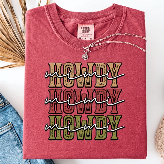 Mimi Howdy Western Shirt: Retro Gift Tee for Country Mimi
