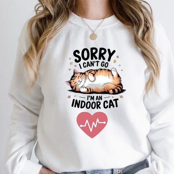 Homebody Sweatshirt  Cat Mom Sweatshirt, Funny Cat Sweatshirt Introvert Sweatshirt, Cat Mom Gift Cat Mom Shirt, Gift For Homebody Cat Lovers