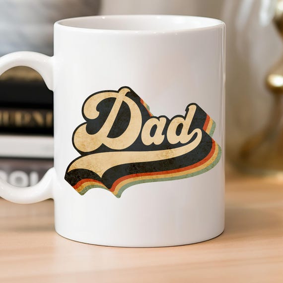 Dad Coffee Mug, Dad Christmas Gift, Dad Xmas Present, Coffee Lover Gift, Ceramic Mug for Dad