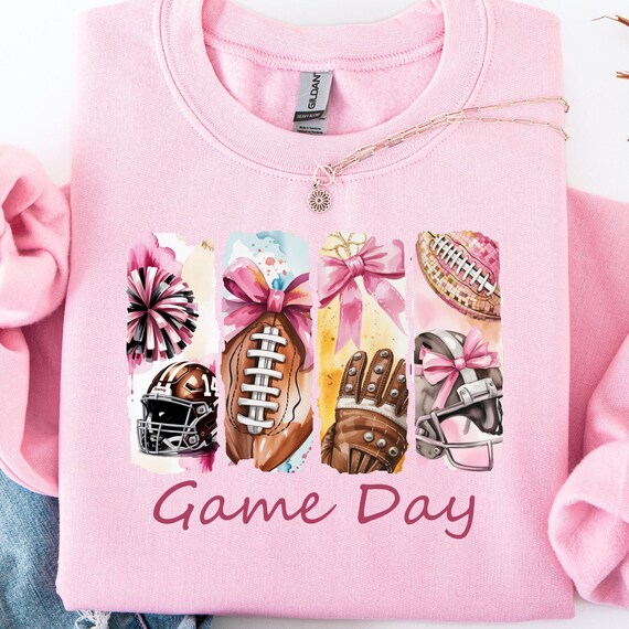 Coquette Game Day T-Shirt: Football Fan Apparel