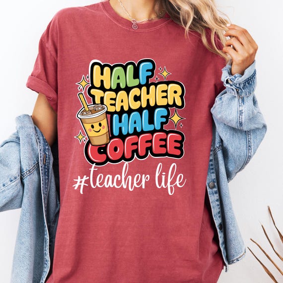 Coffee Power Teacher Gift For Teacher, Teacher T shirt Coffee Power Gift, Coffee Teacher shirt Coffee Lovers Shirt, Teacher Appreciation