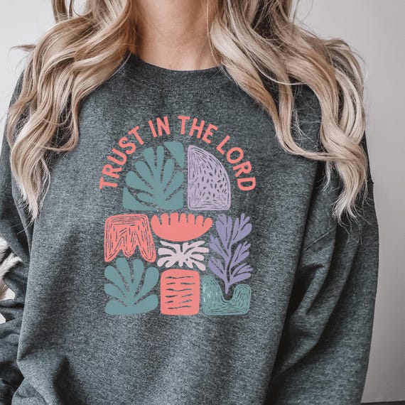 Boho Christian Shirt Religious Sweatshirt, Christian Sweatshirt Gift For Christian,  Bible Verse Sweater Christian Crewneck, Christian gift