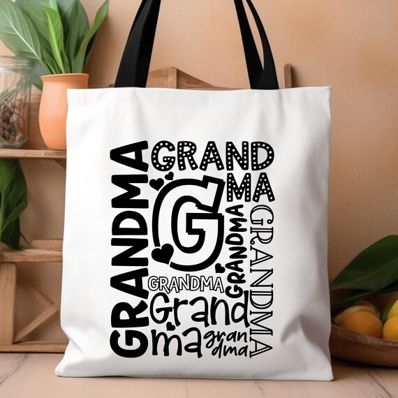 Grandma Life Gift Grandma Life Bag, Back To School Gift Grandma Life Tote, New Grandma Gift ,Grandma Thank You,Tote Bag For Grandma Life