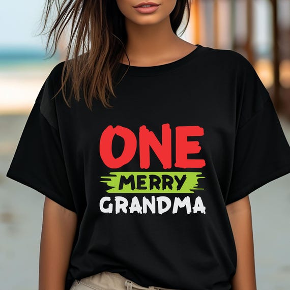 Merry Grandma Christmas For Grandmas, Grandma Xmas Gift Christmas Grandma Tee, Grandma Xmas Shirt Christmas Mimi Shirt, Christmas t shirt