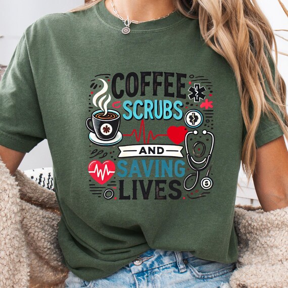 Nurse Retro T-shirt Nurse Student Appreciation Gift, RN Graduation Comfort Color Tee, Vintage Nurse Garment-Dyed Shirt