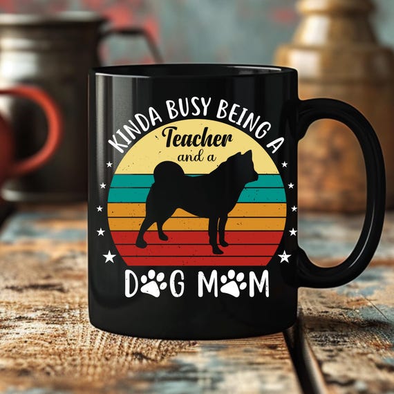 Teacher dog Mom  Teacher Coffee Gift, Teacher gift Mug New Teacher Gift, Teacher Birthday Gift Teacher Mug, Teacher Gift Idea for her
