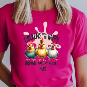 Funny Chicken Shirt  Chicken Lady Shirt,Chicken Lover Shirt Chicken Lover Gift,Cute Chicken Shirt Funny Farm Shirt,Funny Chicken Tee Chicken