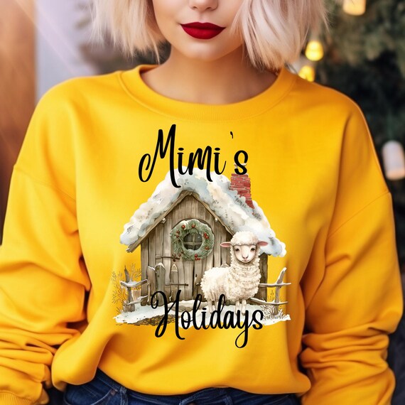 Mimi Christmas Mimi Country Xmas,  Vintage Christmas Mimi Hometown Xmas,  Farmhouse Christmas Small town Xmas,  Mimi Christmas Gift