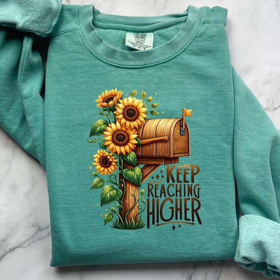 Sunflower Country Girl Sweatshirt, Motivational Comfort Color Top for Women, Perfect Gift for Country Mom or Friend