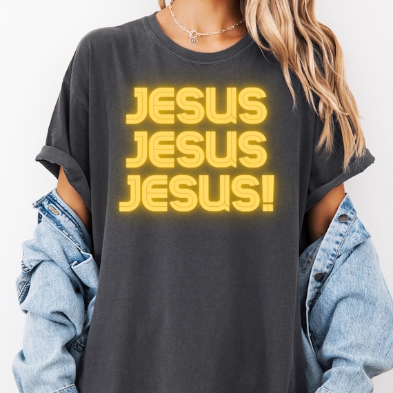 Christian Faith Shirt: Garment-Dyed Religious Tee for Believers