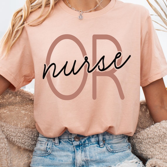 Retro OR Nurse Shirt for Medical Professionals, Operating Room Tee, Gift for Nurses