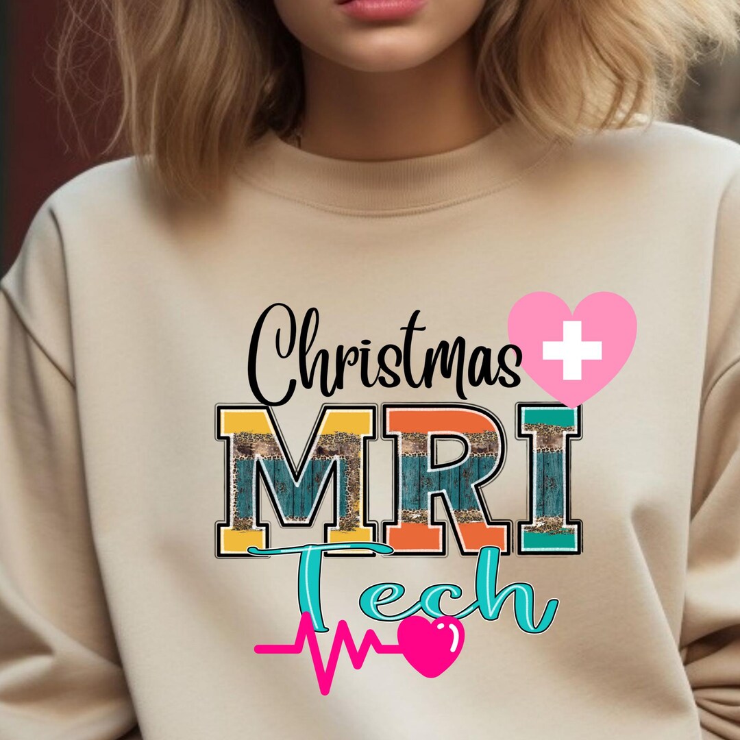 Mri Merch Christmas MRI Tech Shirt, Radiology Fall T-shirt, Rad Tech Gift - Etsy