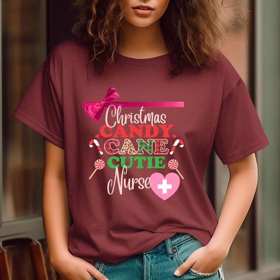 Nurse Christmas Gift Christmas Nurse Tee, Nurse Xmas Shirt Nurse Holiday Shirt, Nurse Xmas tshirt Merry Xmas Nurse, Xmas  Shirt,Xmas Nurse,