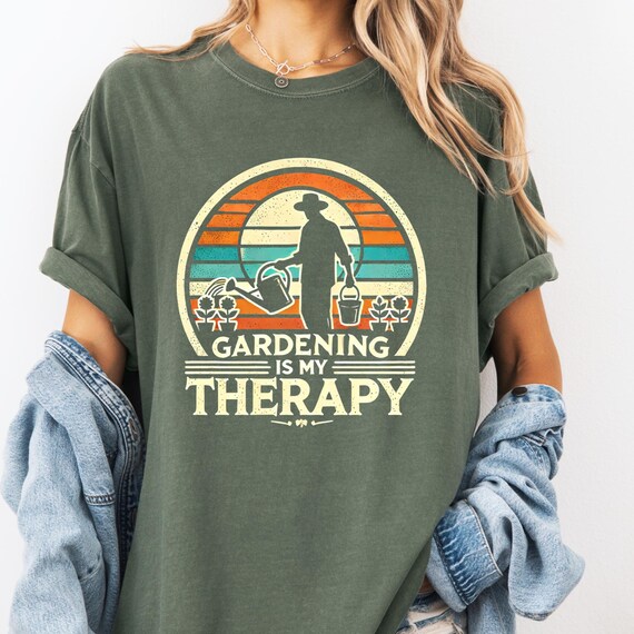 Gardener Lover T-shirt, Gift Tee for Gardening Enthusiast, Gardening Fan Top Plant Lover Shirt, Gardening Gift Comfort Color Tee