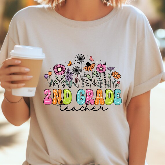 Teacher Floral First Day Of School Retro Teacher Shirt,Back To School  gift Teacher Appreciation,Book Lover Teacher Elementary Teacher shirt