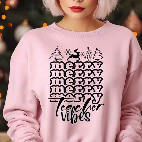 Teacher Vibes Xmas Shirt Teacher Vibes Xmas Gift ,Xmas Teacher Vibes Shirt Merry Christmas,Teacher Santa Shirt Xmas Coffee ,Teacher Holiday