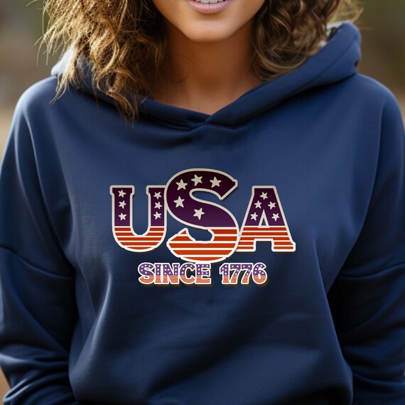 Usa 1776 Shirt Patriotic Mom Hoodie,4Th Of July Hoodie America Flag Hoodie,Patriotic Hoodie 4Th Of July Shirt,Red White And Blue 4Th Of July