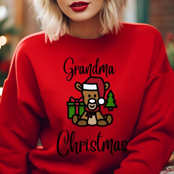 Vintage Grandma Christmas Shirt - Unique Xmas Gift Idea