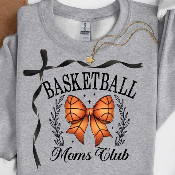 Basketball Mom Shirt, Sports sweater for Moms Club, Basketball Lover Gift