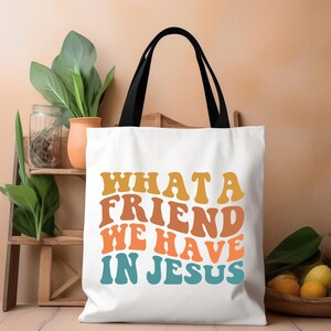 Christian Tote Bag, Bible Verse Tote Bag, Canvas Tote Bag, Tote Bag Cute, Gifts For Her, Church Tote Bag, Bible Study Tote Bag,