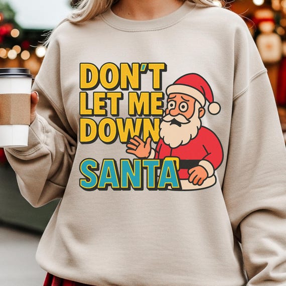 Funny Santa shirt, Gift for Christmas Fans, Holiday Humor Shirt