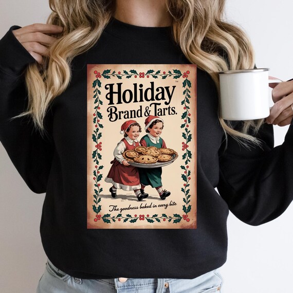 Vintage Baking Christmas Sweatshirt, Holiday Baking Gift, Baker Mom Gift, Christmas Mom Baking Sweatshirt, Christmas Baking Shirt for Mama