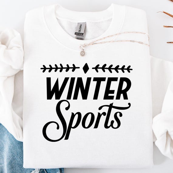 Winter Sports Shirt, Cold Weather Tee for Athletes, Ski Lover Gift, Snowboarding Shirt