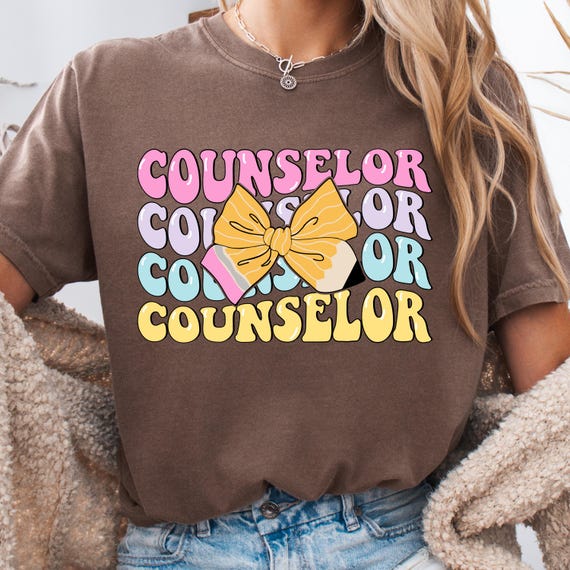 Counselor T-Shirt: School Staff Appreciation Gift